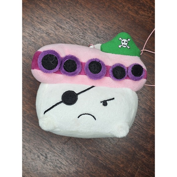 Yammy Yammy Captain Tako Sushi Large Pirate Stuffed Plush Cute Kawaii 2011 - Picture 5 of 7